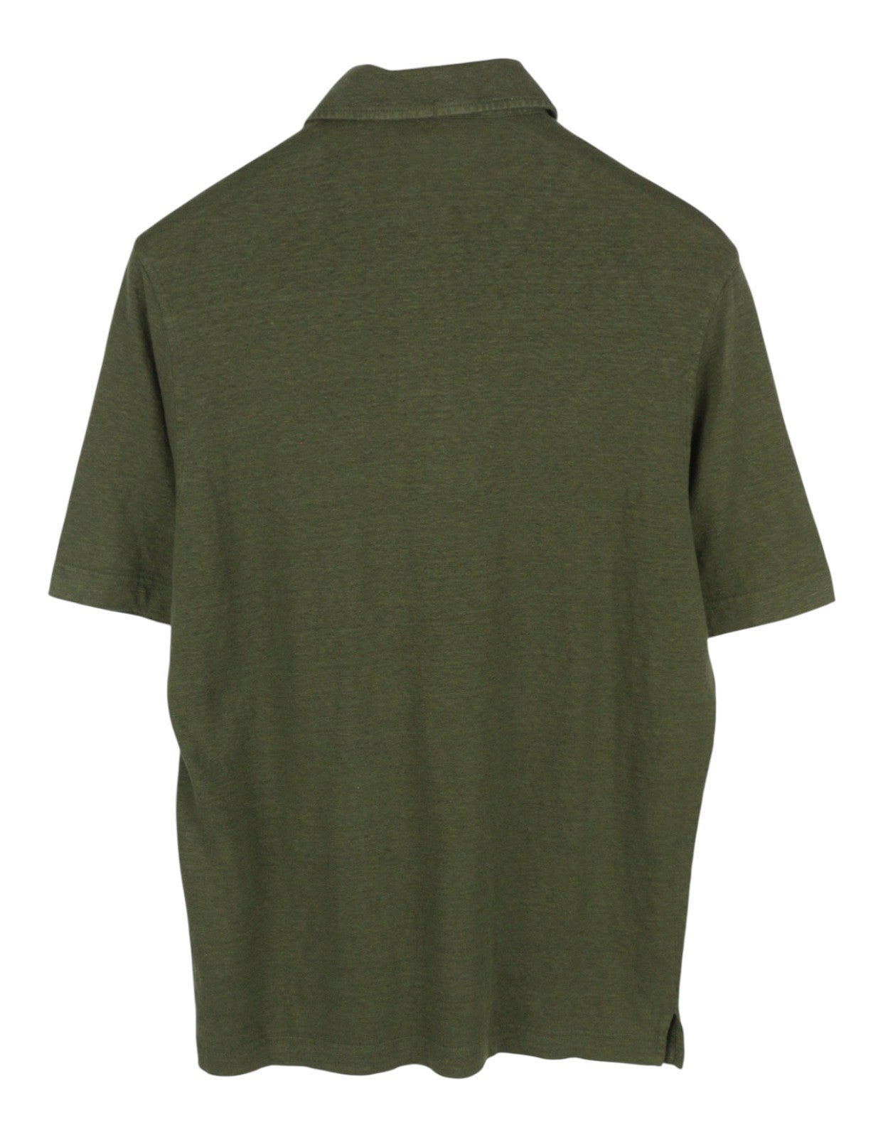 Green Linen Polos