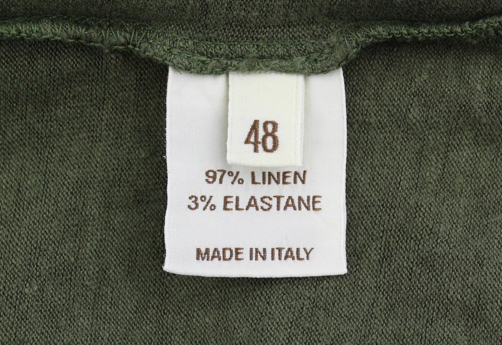 Green Linen Polos