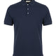 Blue Cotton Polos