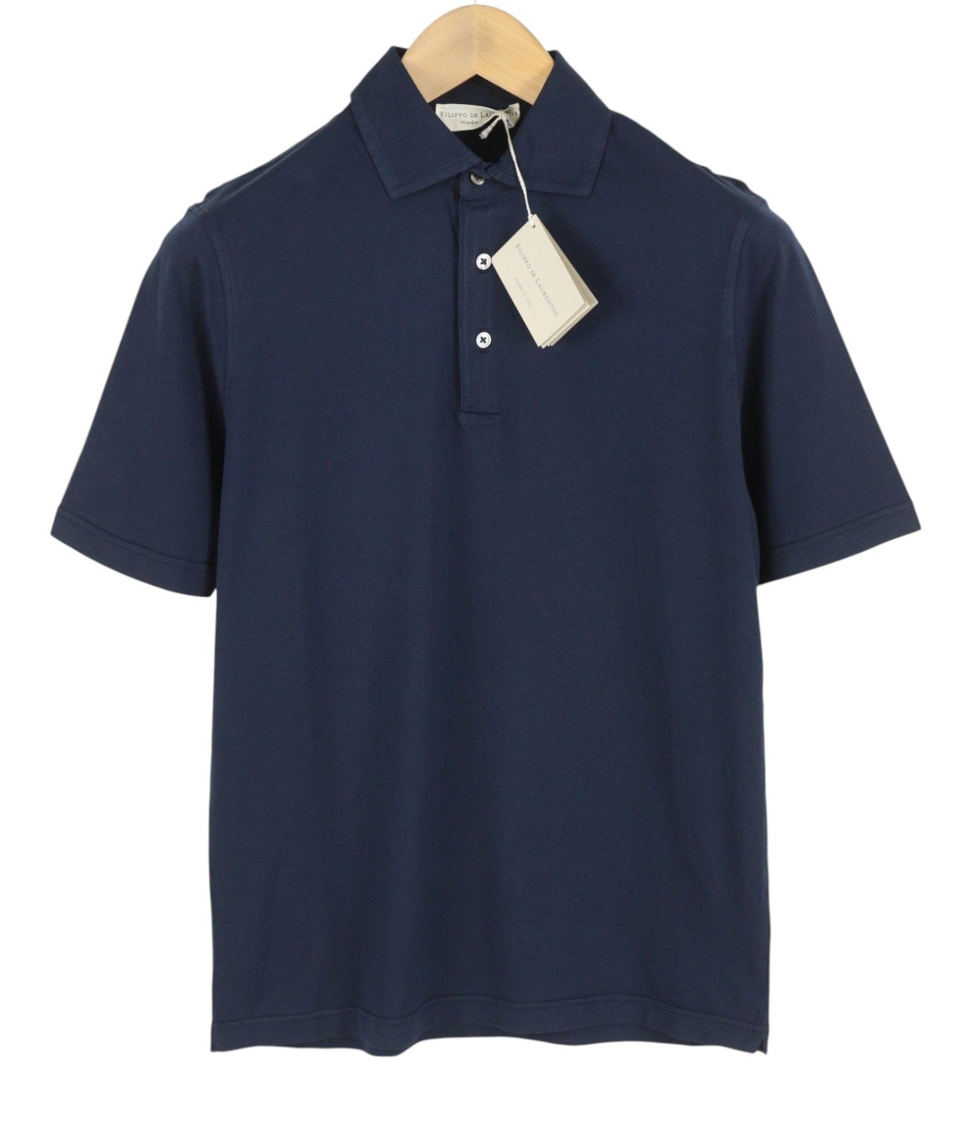 Blue Cotton Polos
