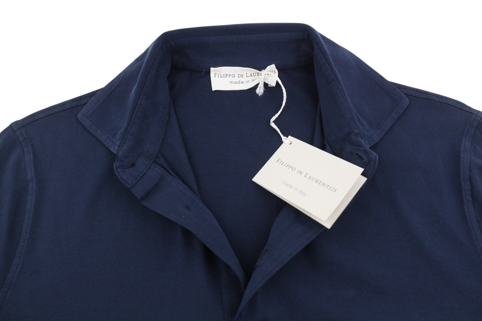 Blue Cotton Polos