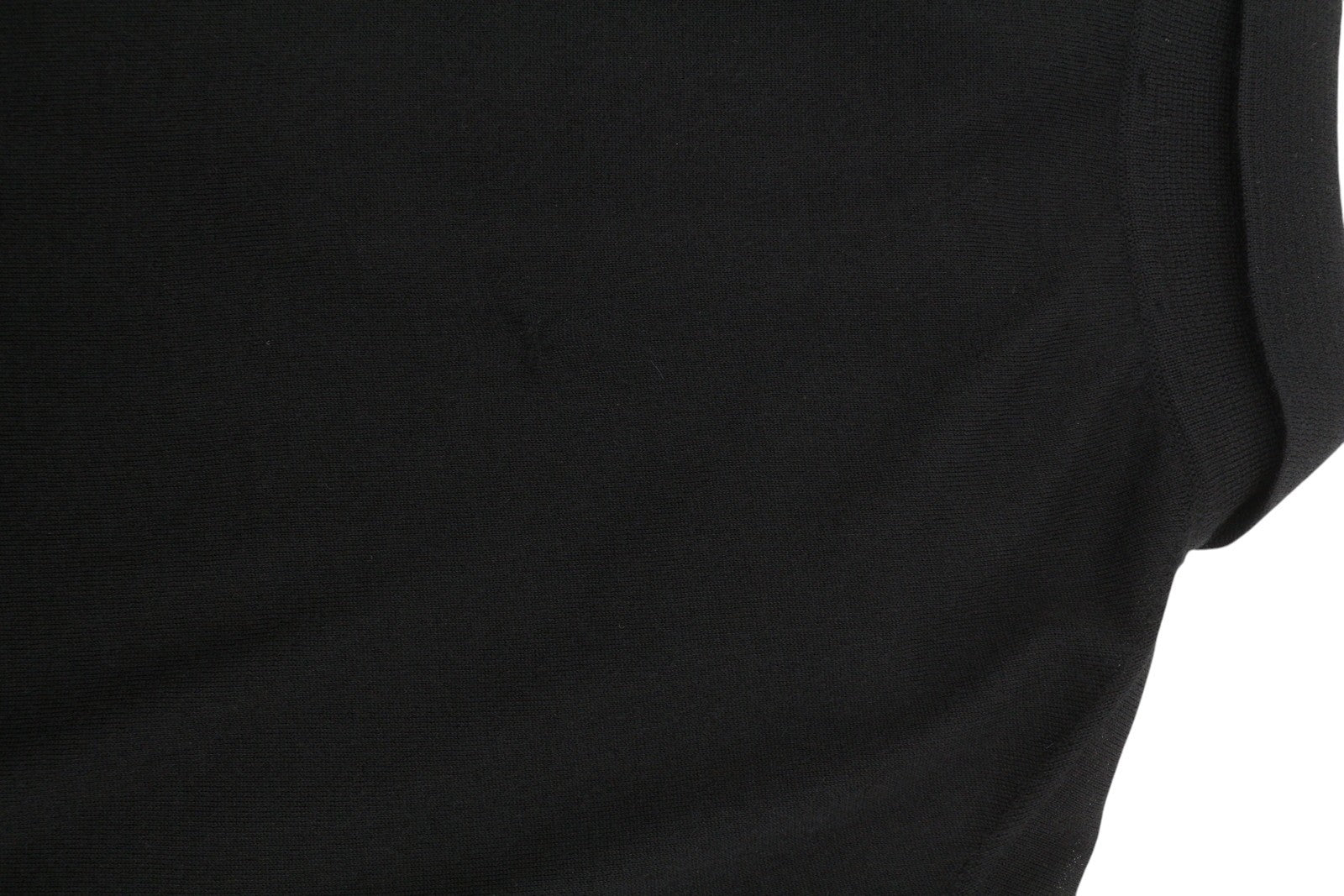 Black Wool Polos