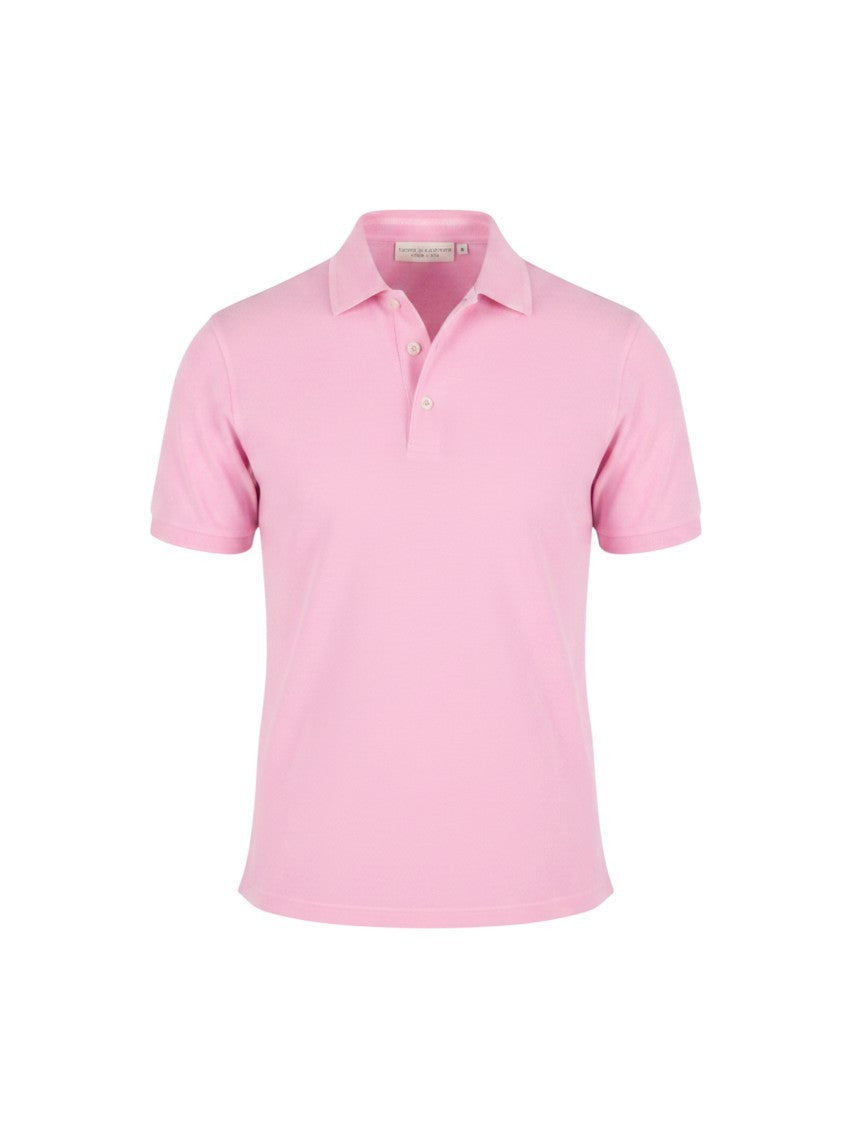 Pink Cotton Polos