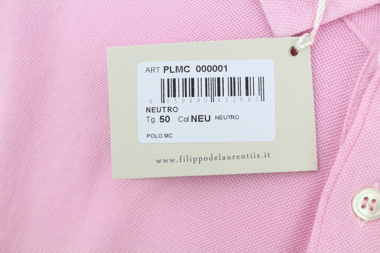 Pink Cotton Polos