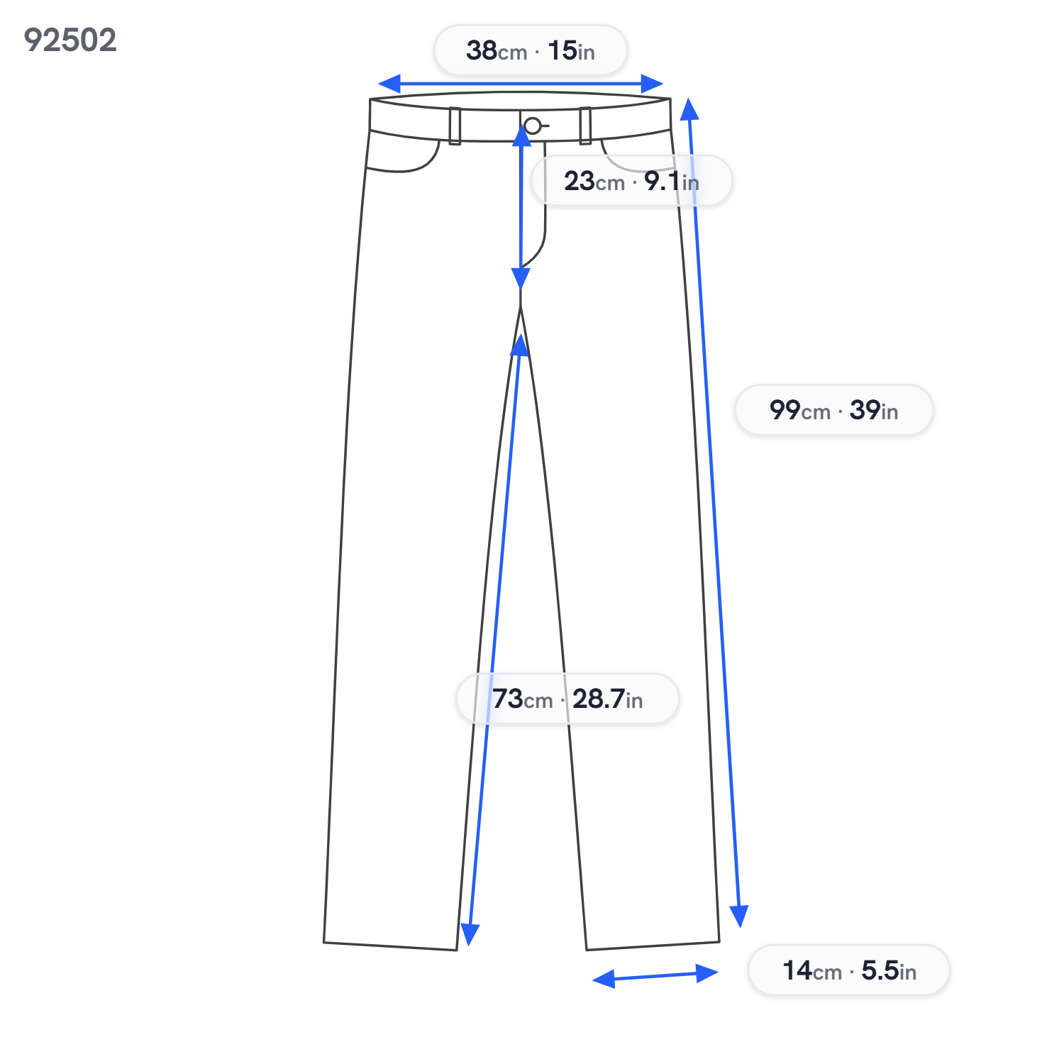 Jeans Troxer R8ie4