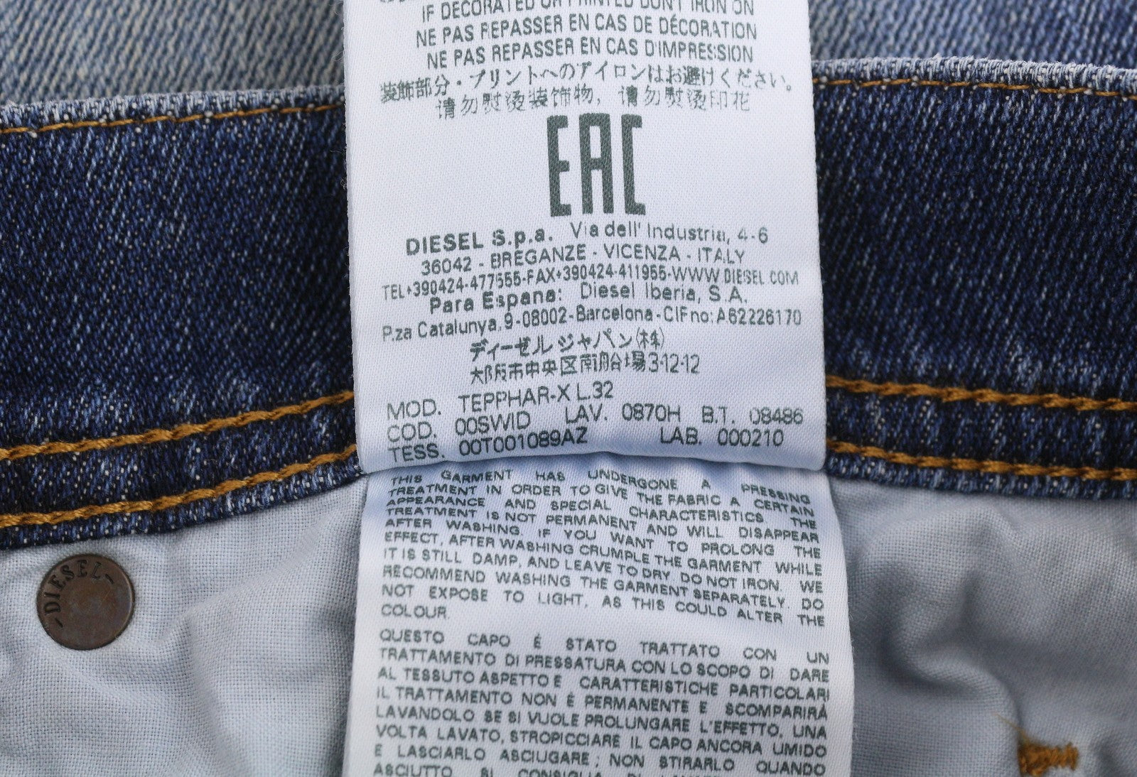 Jeans Tepphar-x 0870h