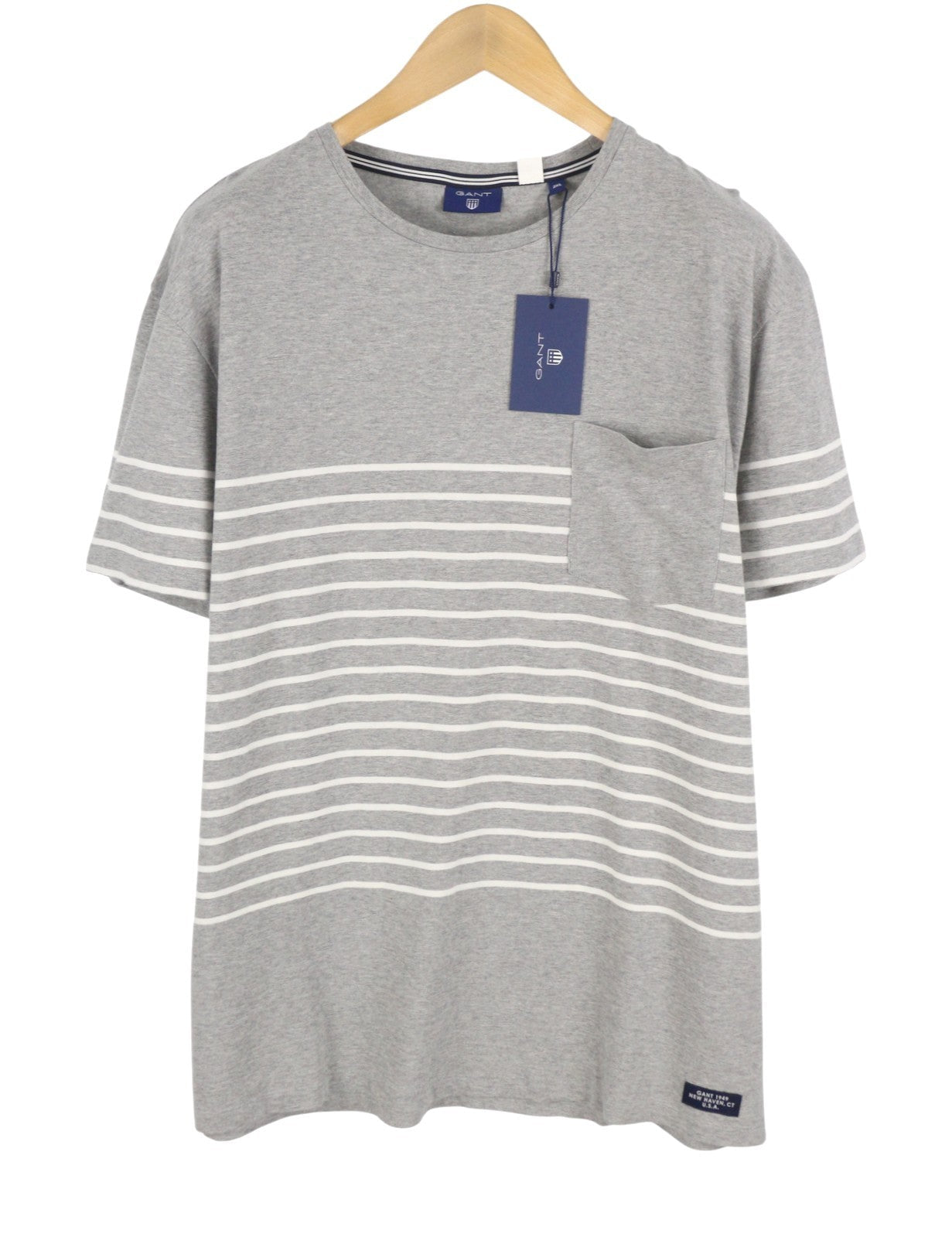 T-shirt Placed Breton Stripe