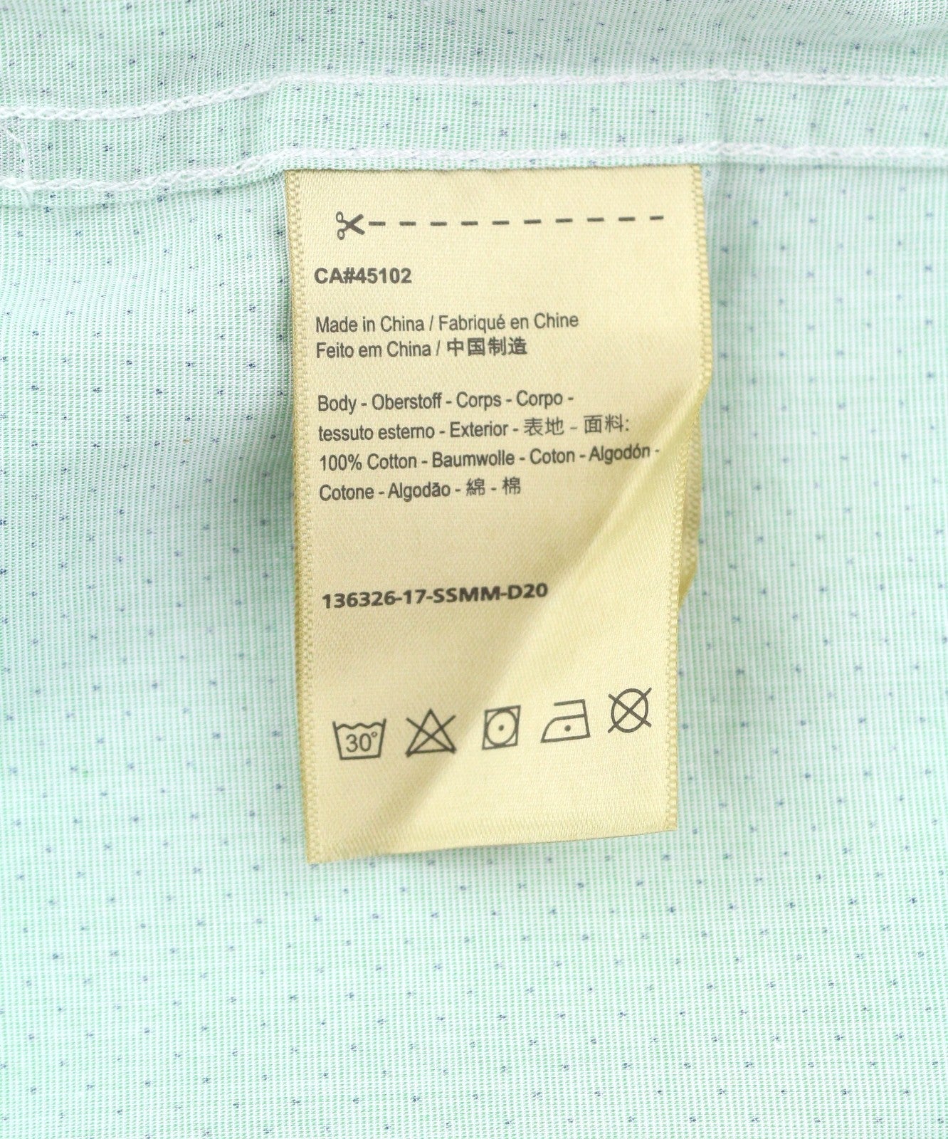 Green Cotton Shirt