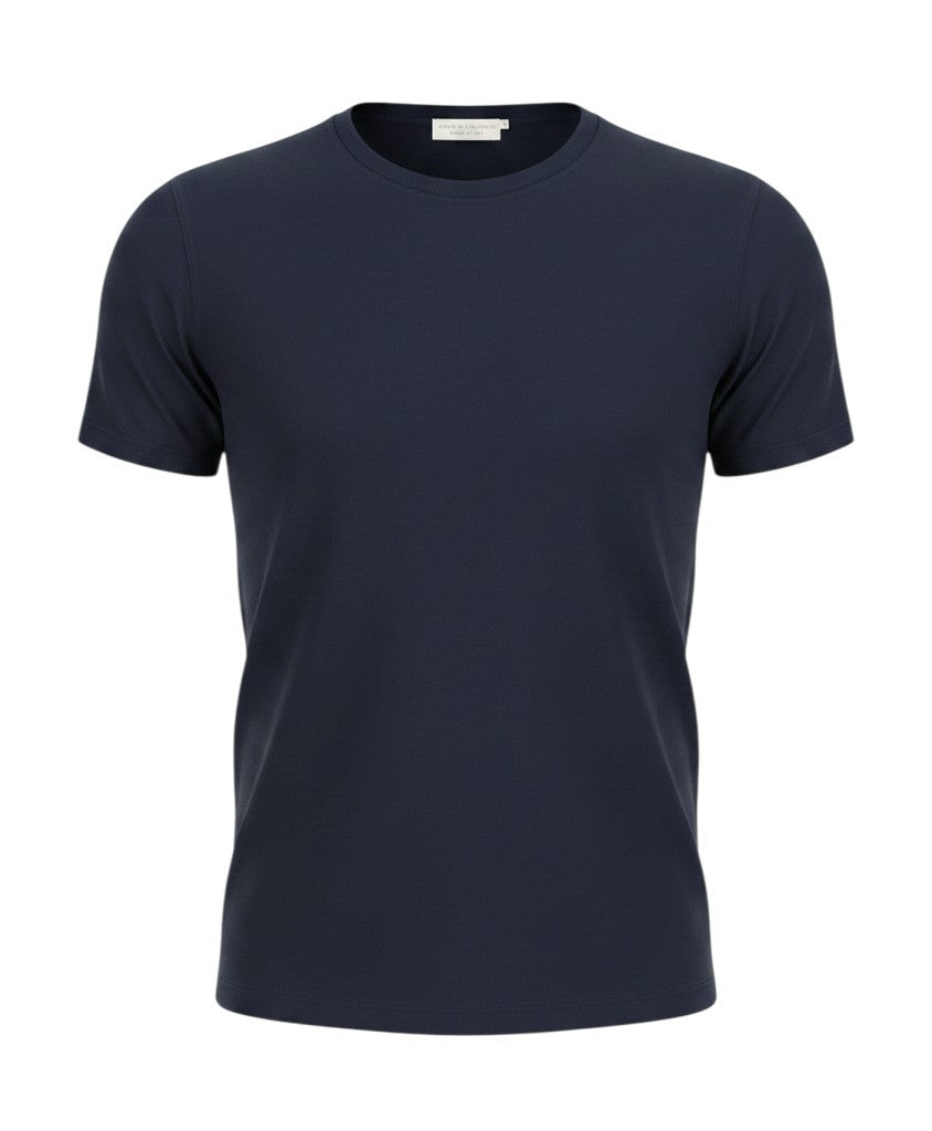 Blue Cotton T-shirt