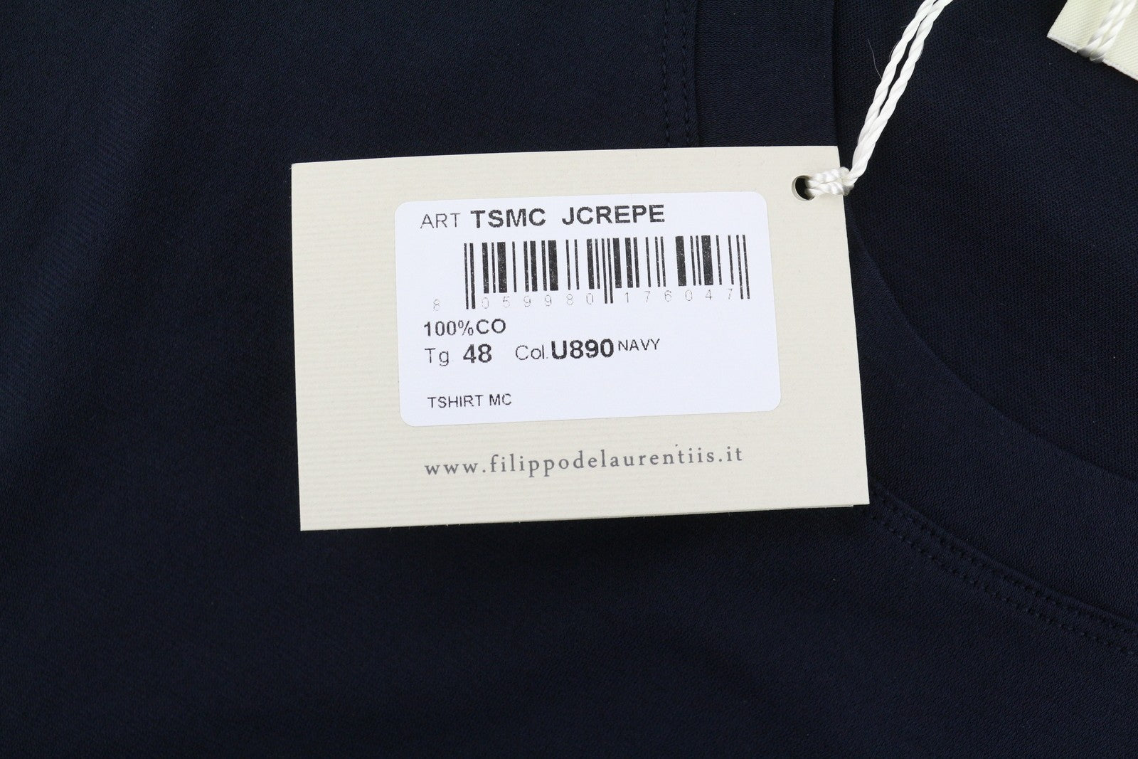 Blue Cotton T-shirt