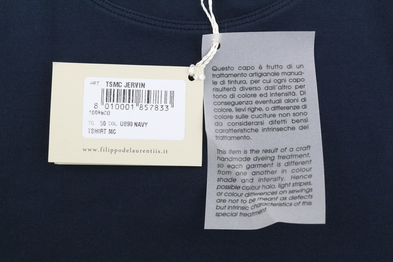 Blue Cotton T-shirt
