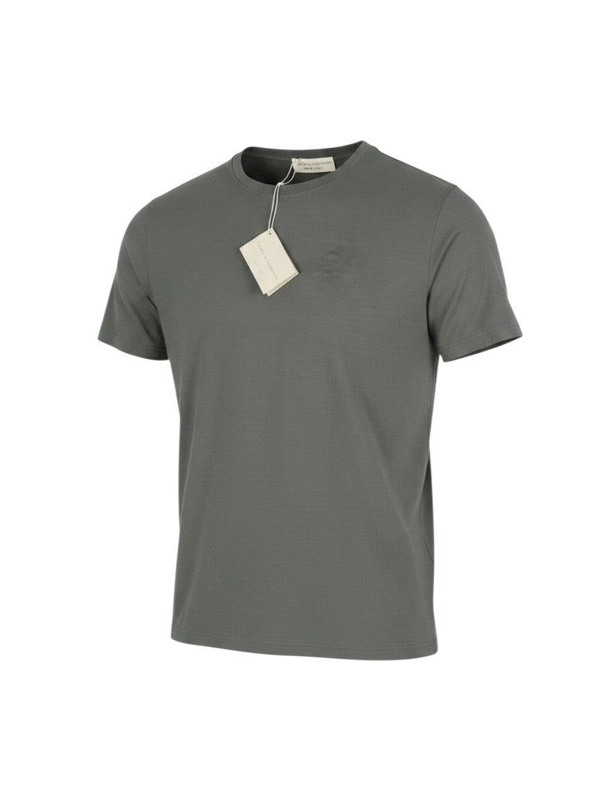 Grey Cotton T-shirt