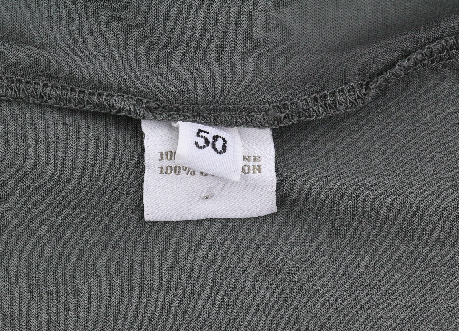 Grey Cotton T-shirt