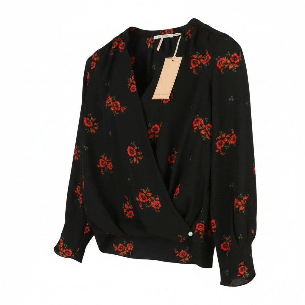 Blusa Poliéster Preta