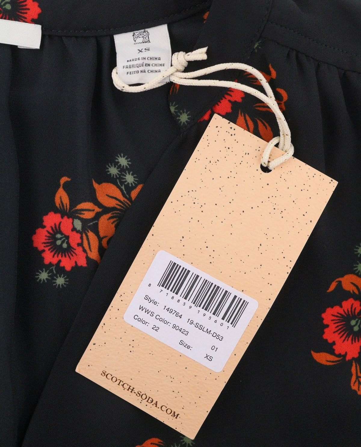 Blusa Poliéster Preta