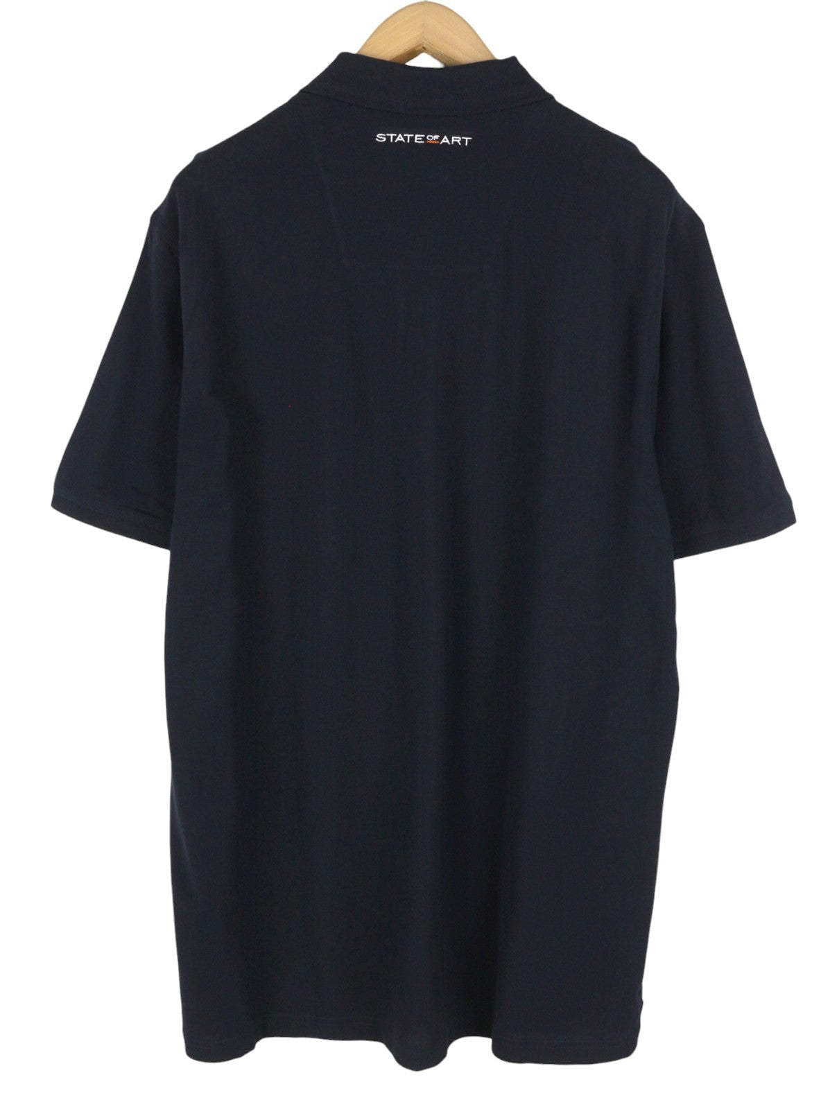 Polo in cotone blu