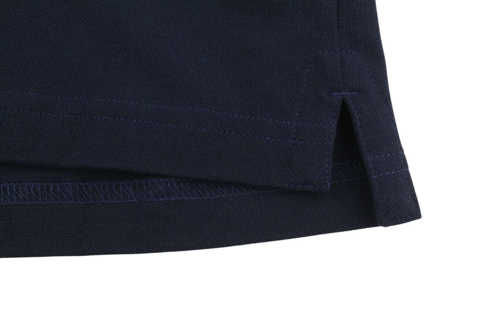 Polo in cotone blu