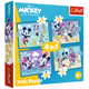 Puzzle - 4-in-1 – Funny Adventures Of Mickey Mouse – Trefl 34669