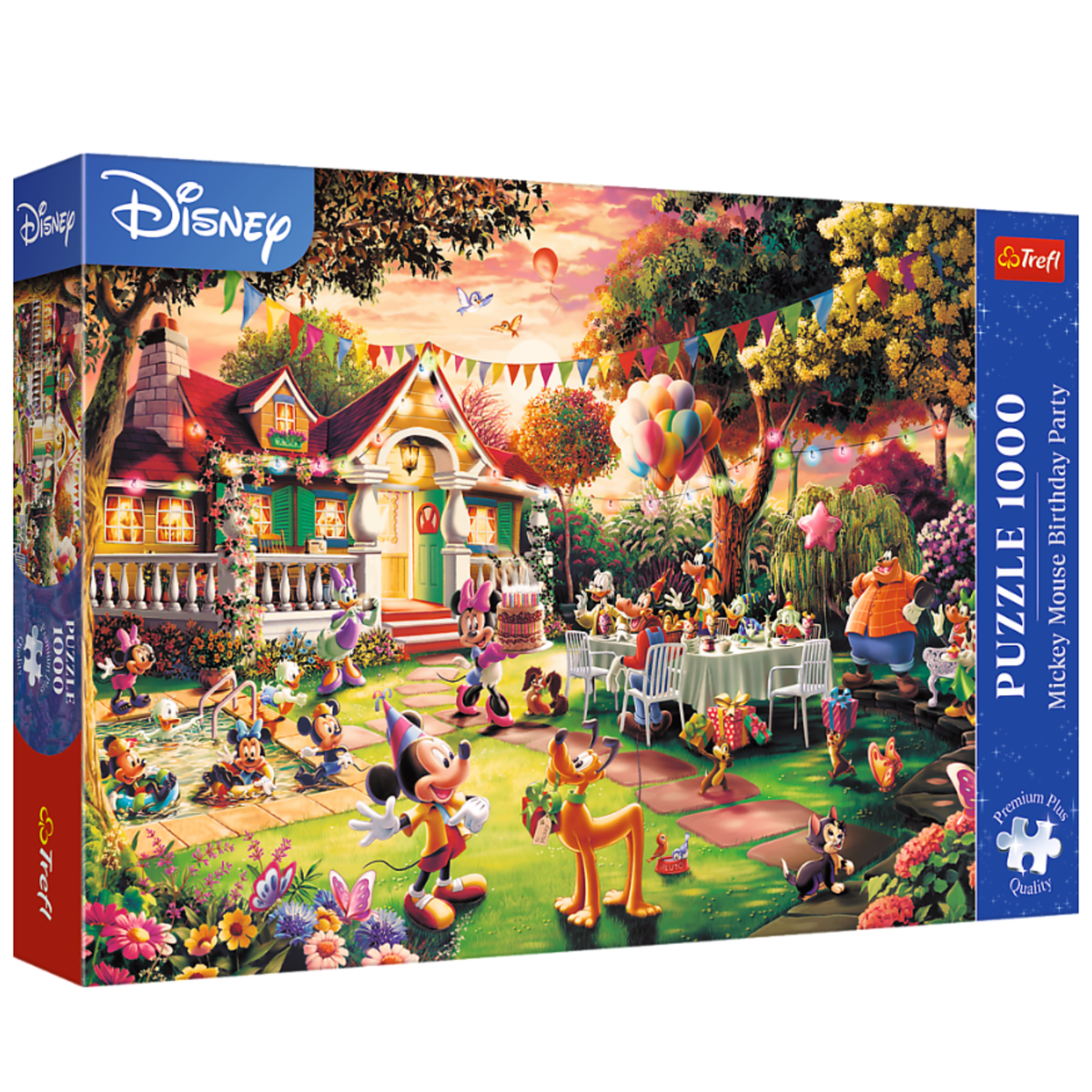 Puzzle - 1000 – Mickey Mouse Birthday Party – Trefl 10915