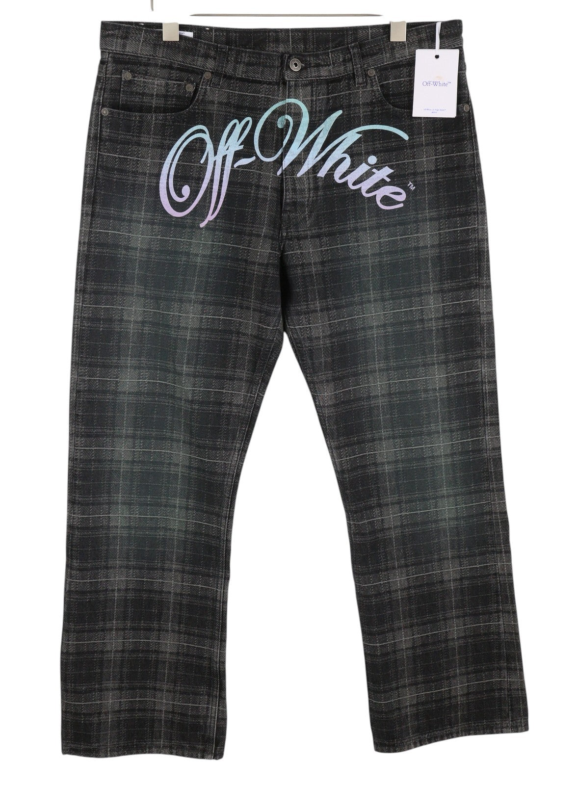 Vaqueros C/o Virgil Abloh Check Jaquard Slim Relaxed Check