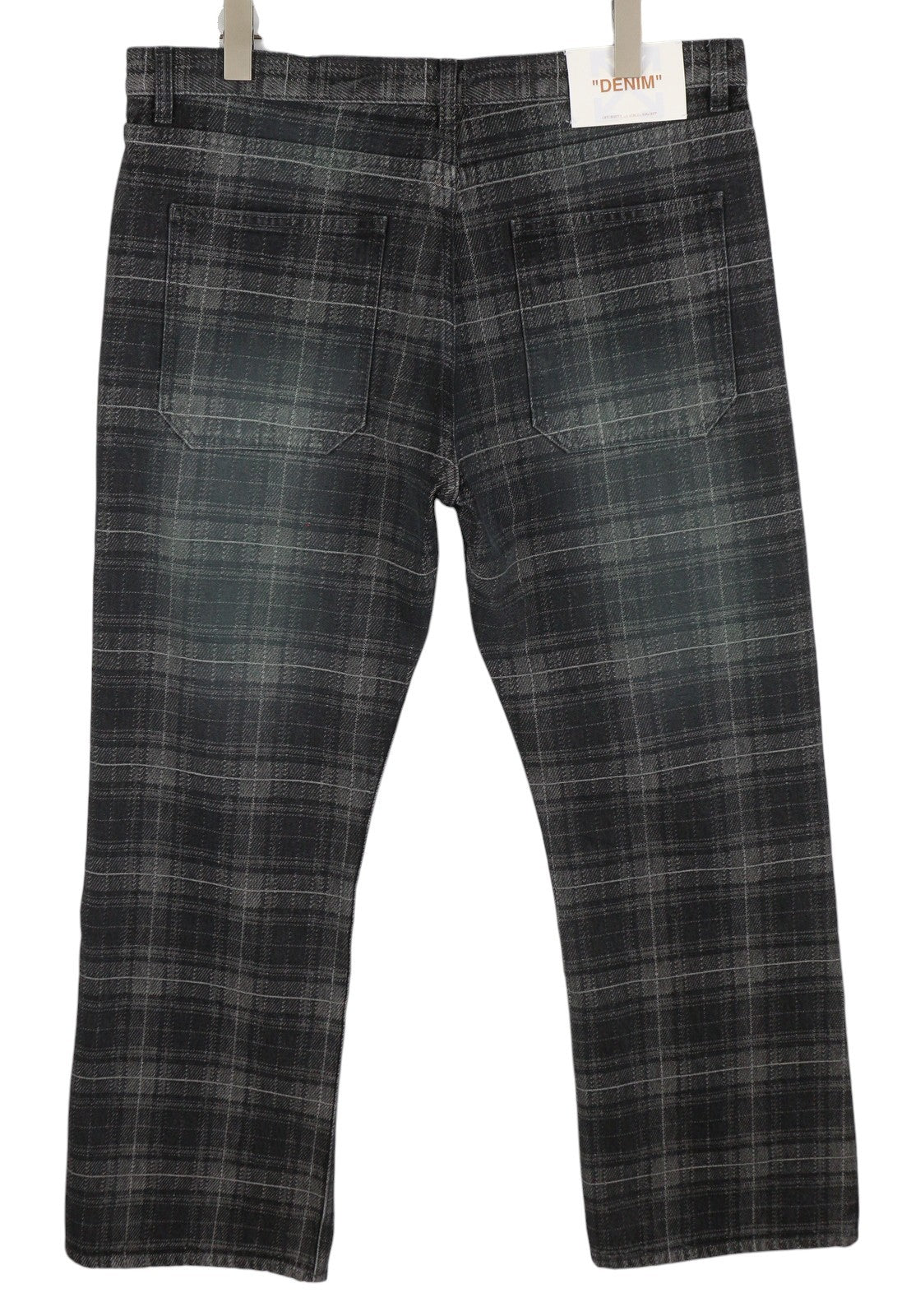 Jeans C/o Virgil Abloh Check Jaquard Slim Relaxed Check