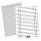 Interdruk A5 Writing Guide Sheet  Lines/grid 10 Sheets