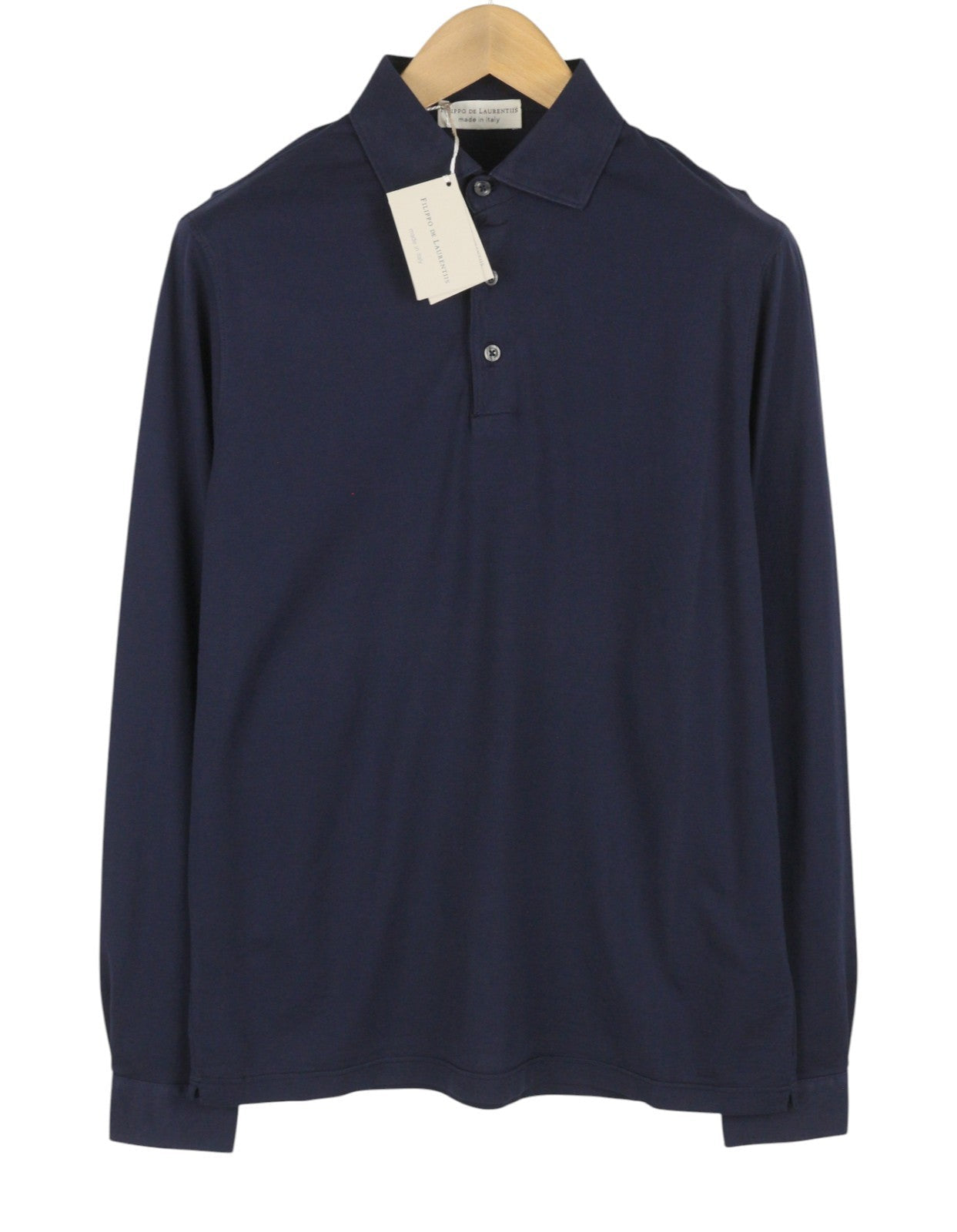 Blue Cotton Polos