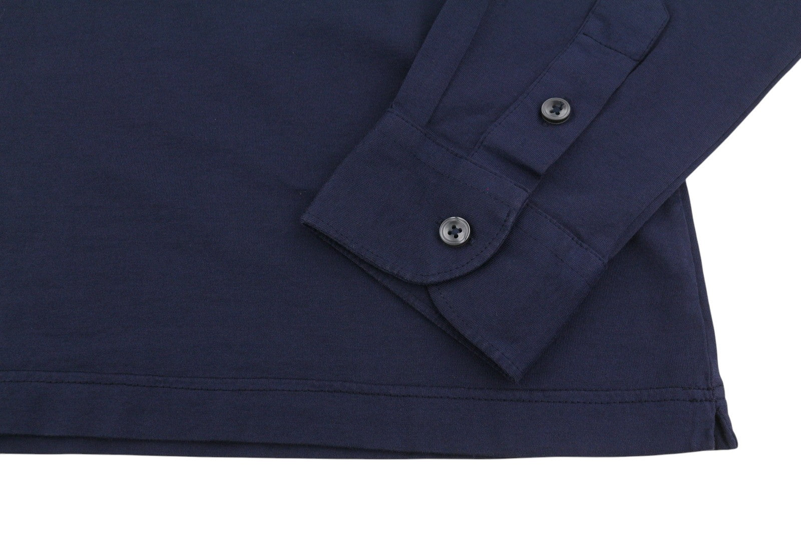 Blue Cotton Polos