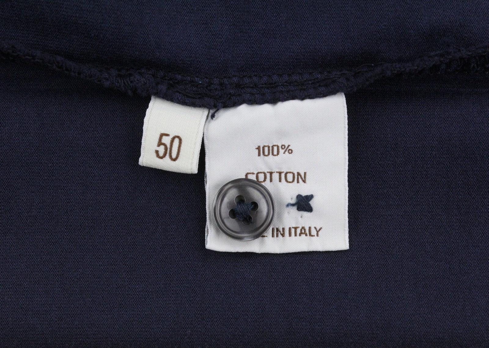 Blue Cotton Polos