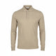 Beige Cotton Polos