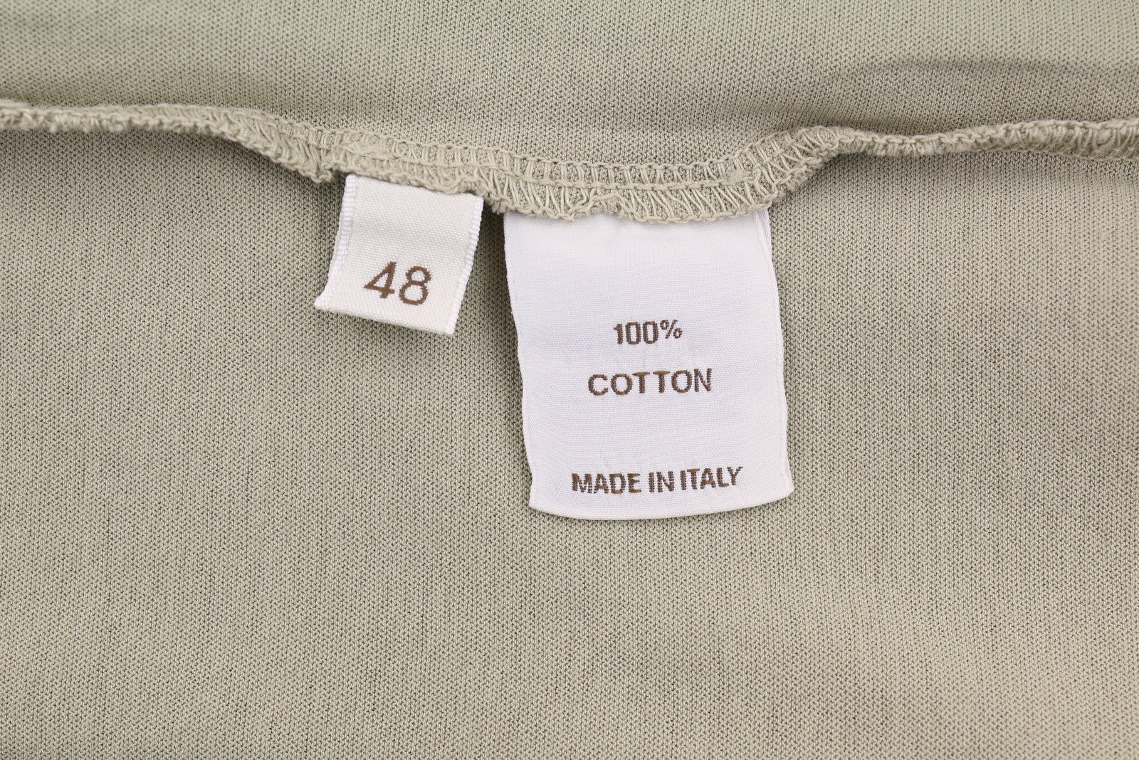 Beige Cotton Polos