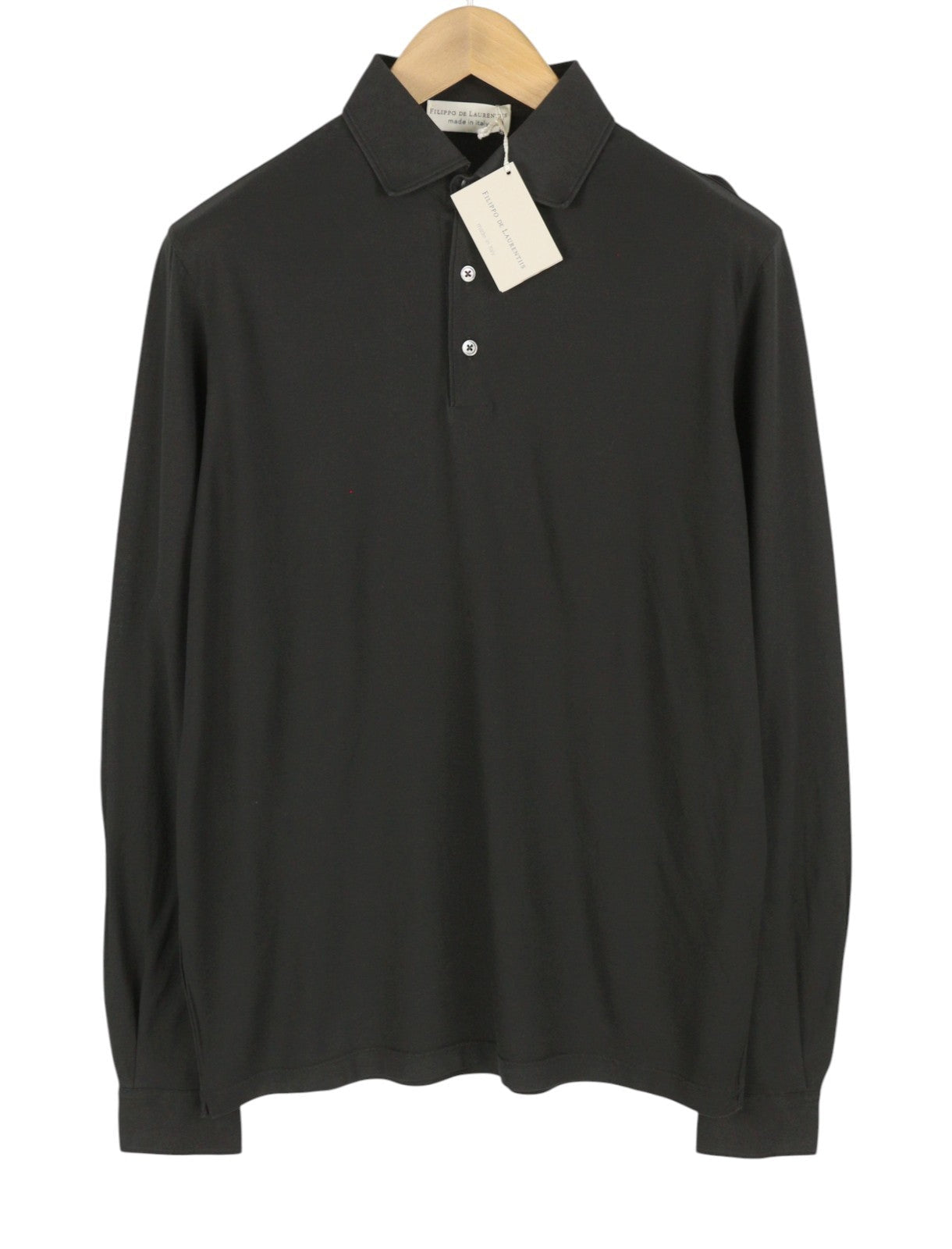 Black Cotton Polos