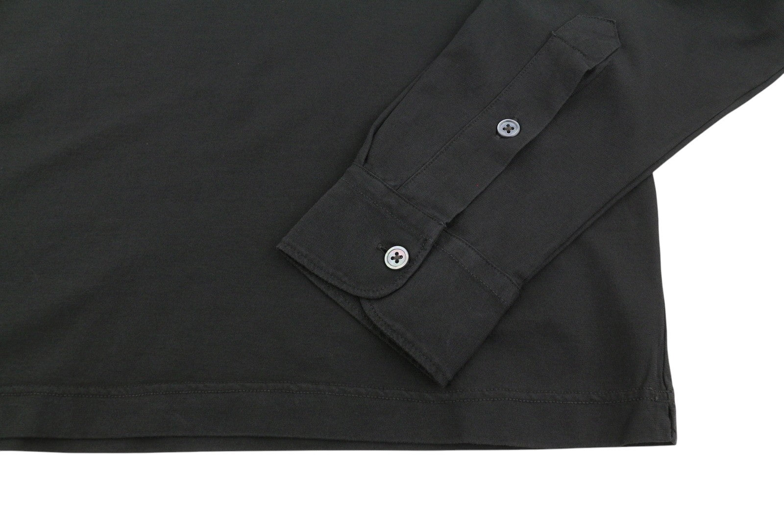 Black Cotton Polos