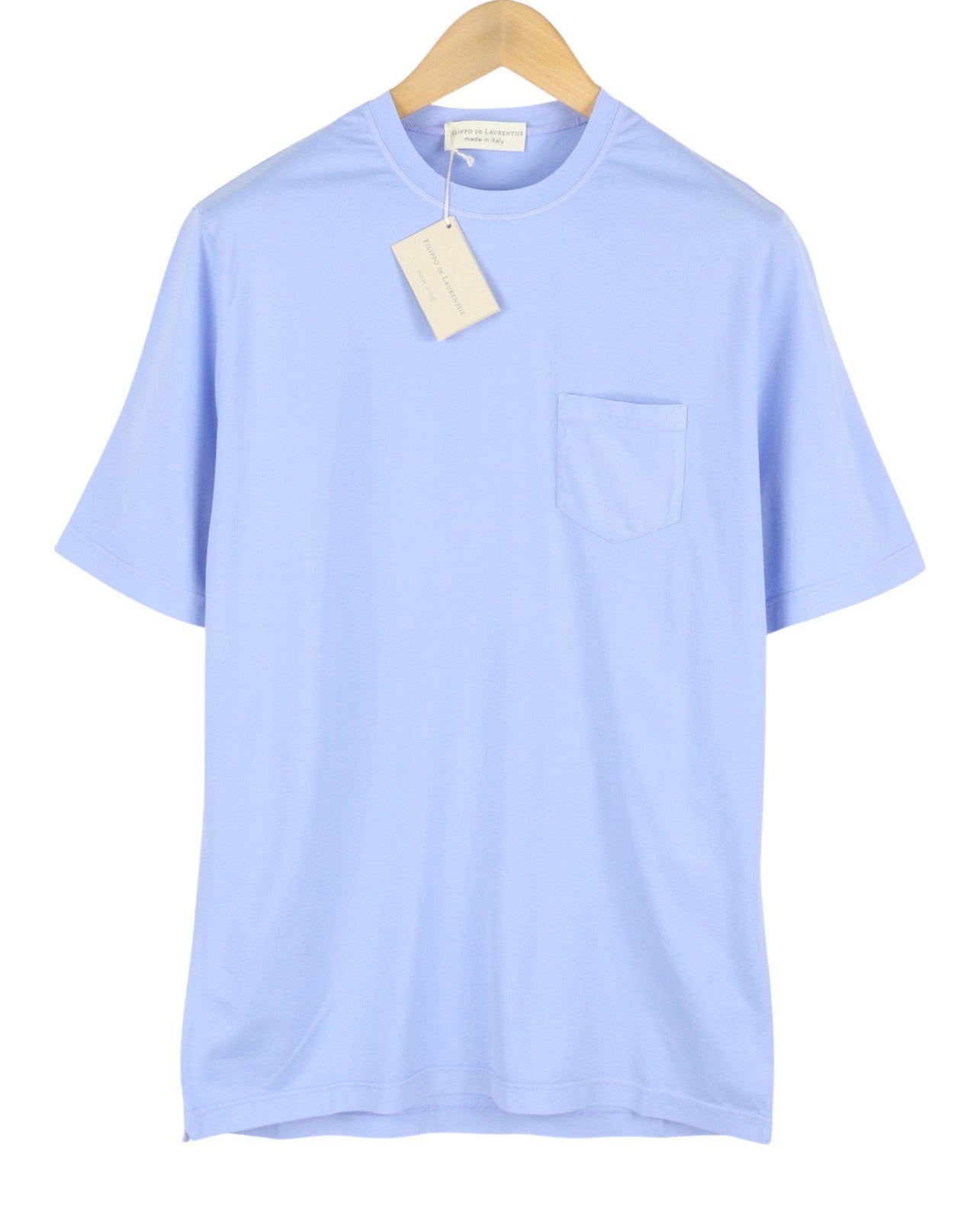 Blue Cotton T-shirt