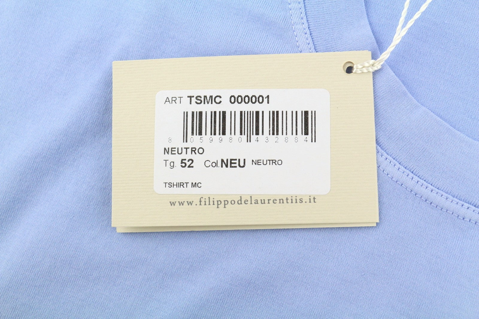 Blue Cotton T-shirt