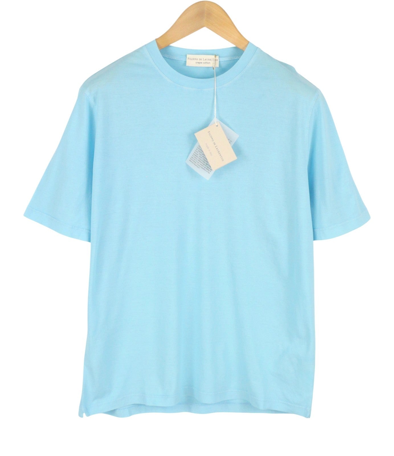 Blue Cotton T-shirt