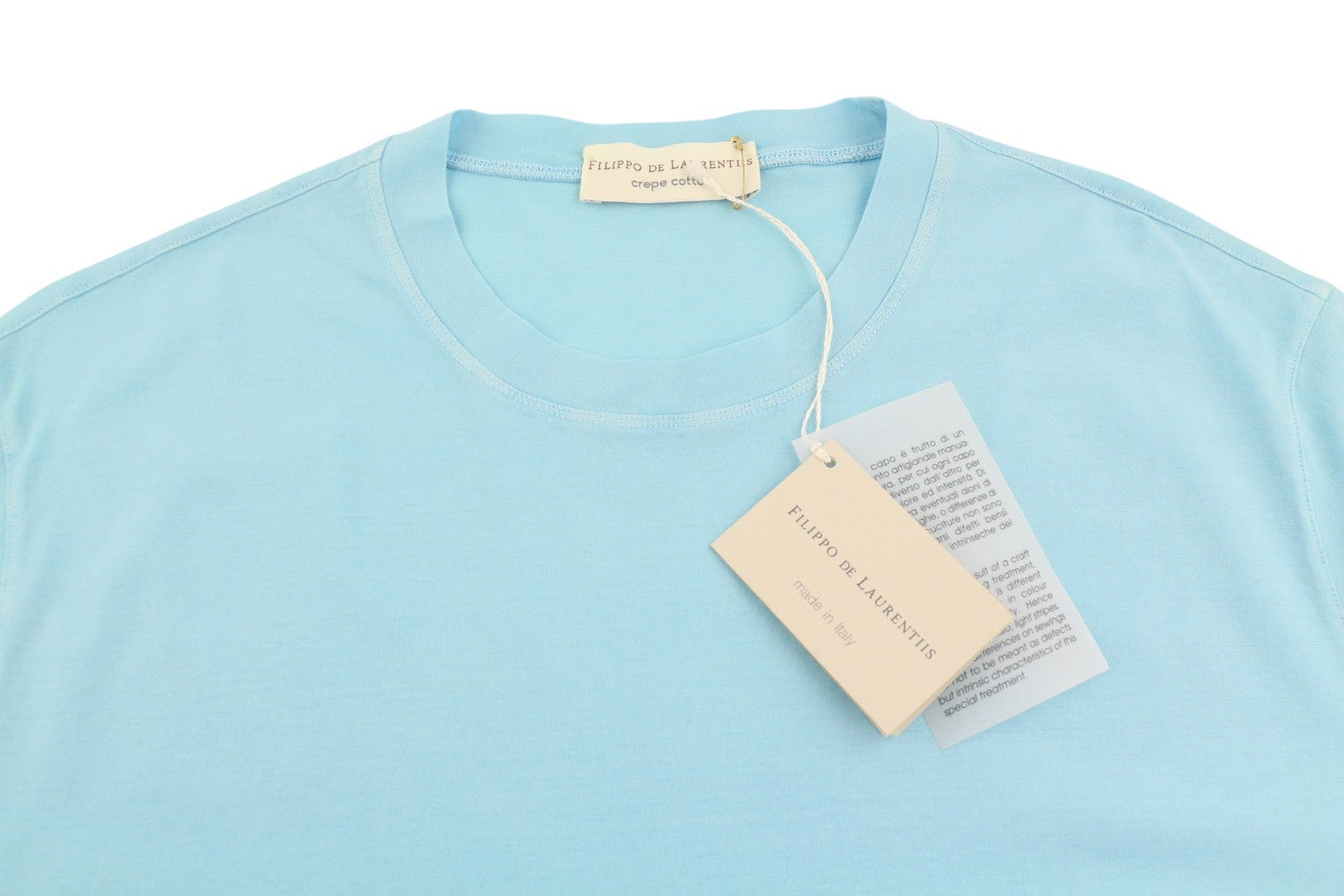Blue Cotton T-shirt