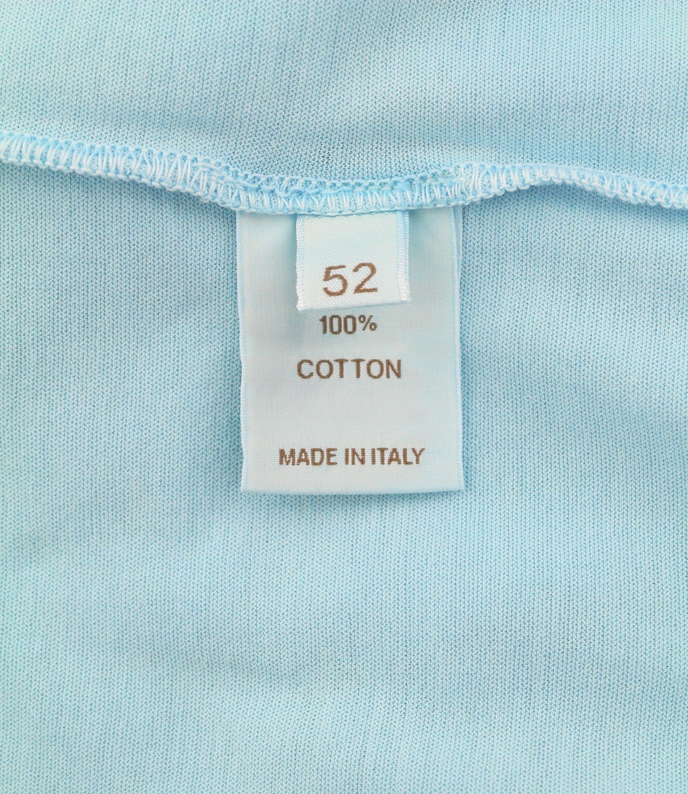 Blue Cotton T-shirt