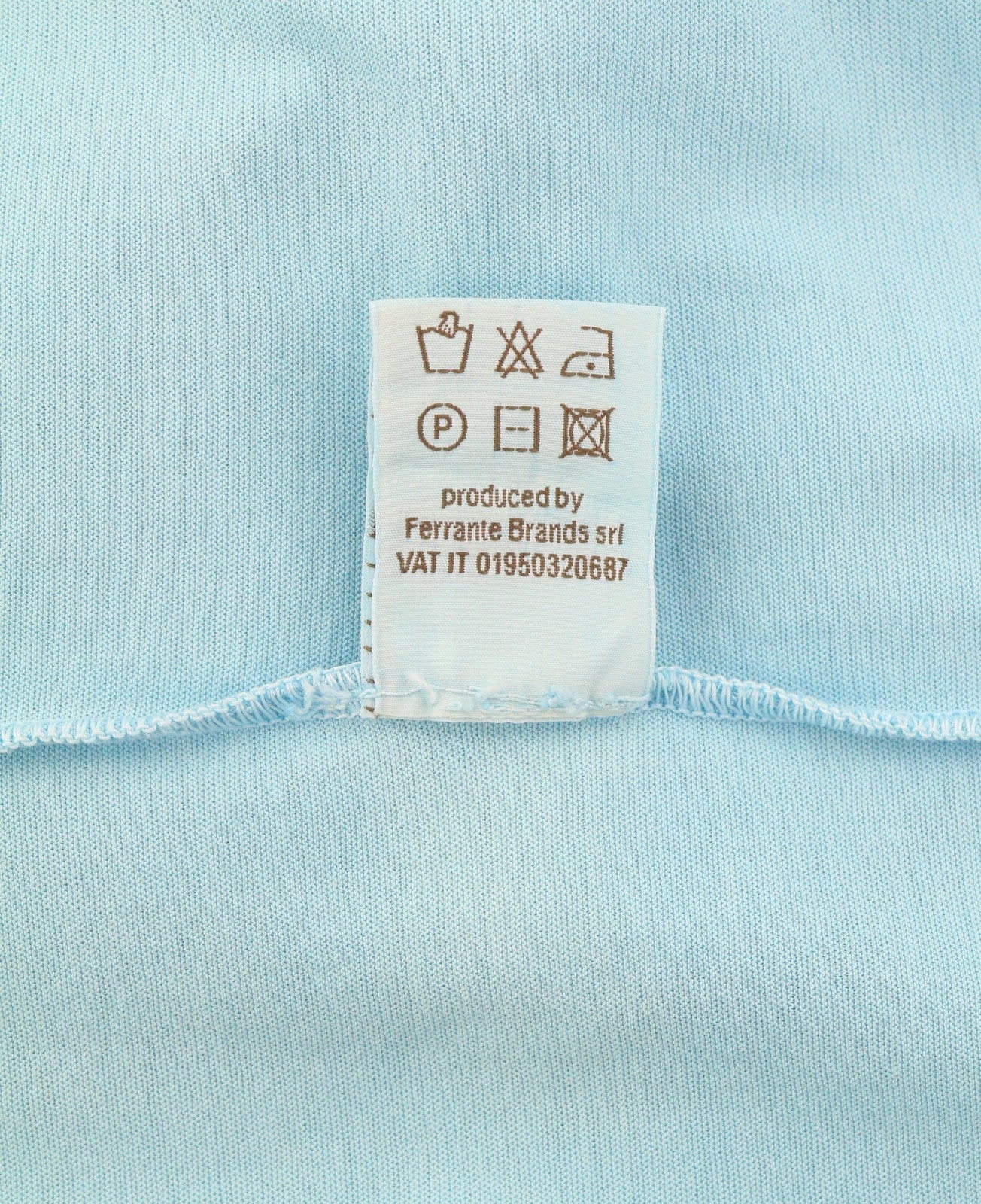 Blue Cotton T-shirt