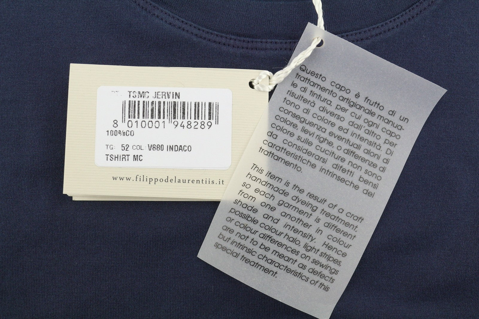 Blue Cotton T-shirt