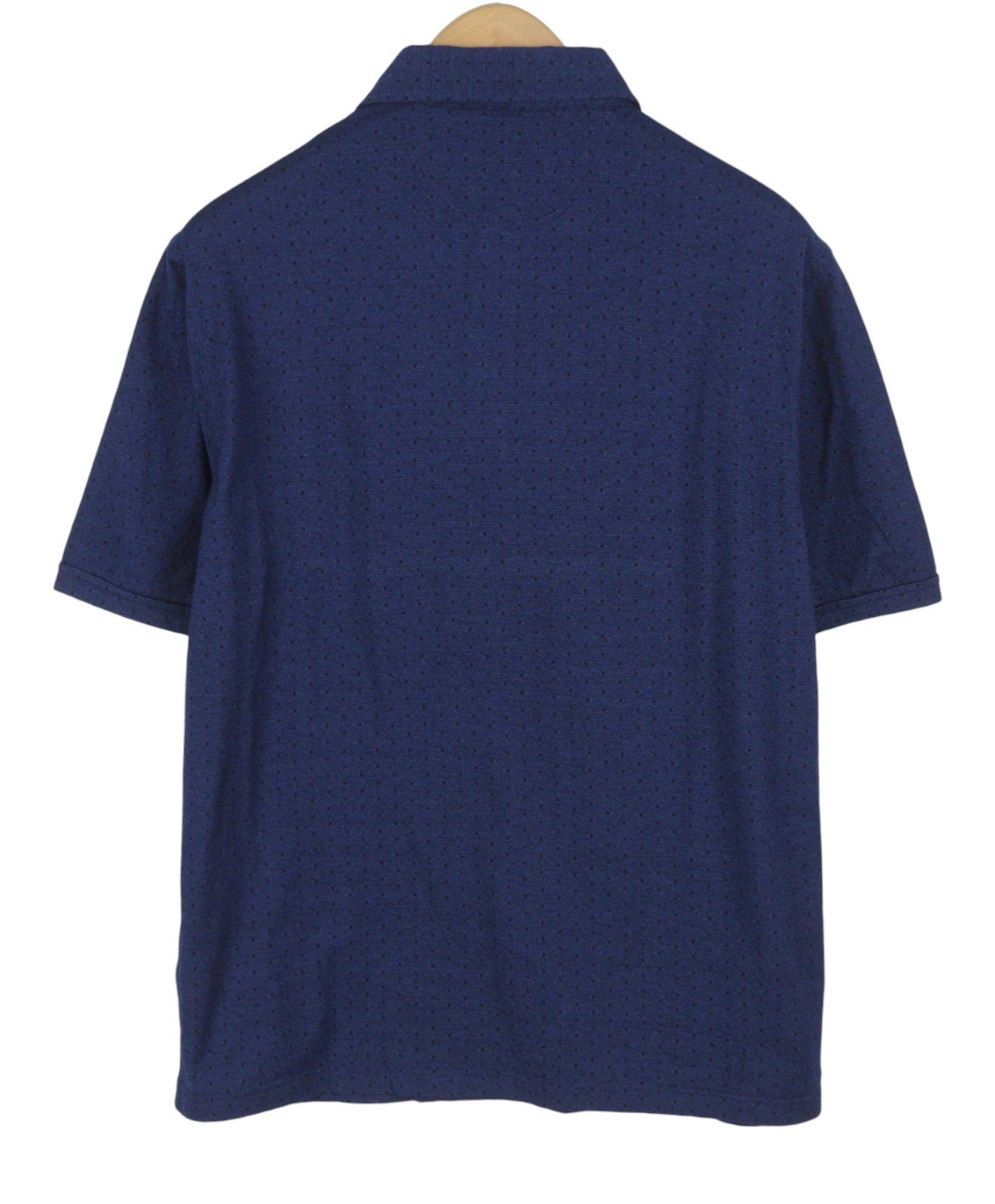 Blue Cotton Polos