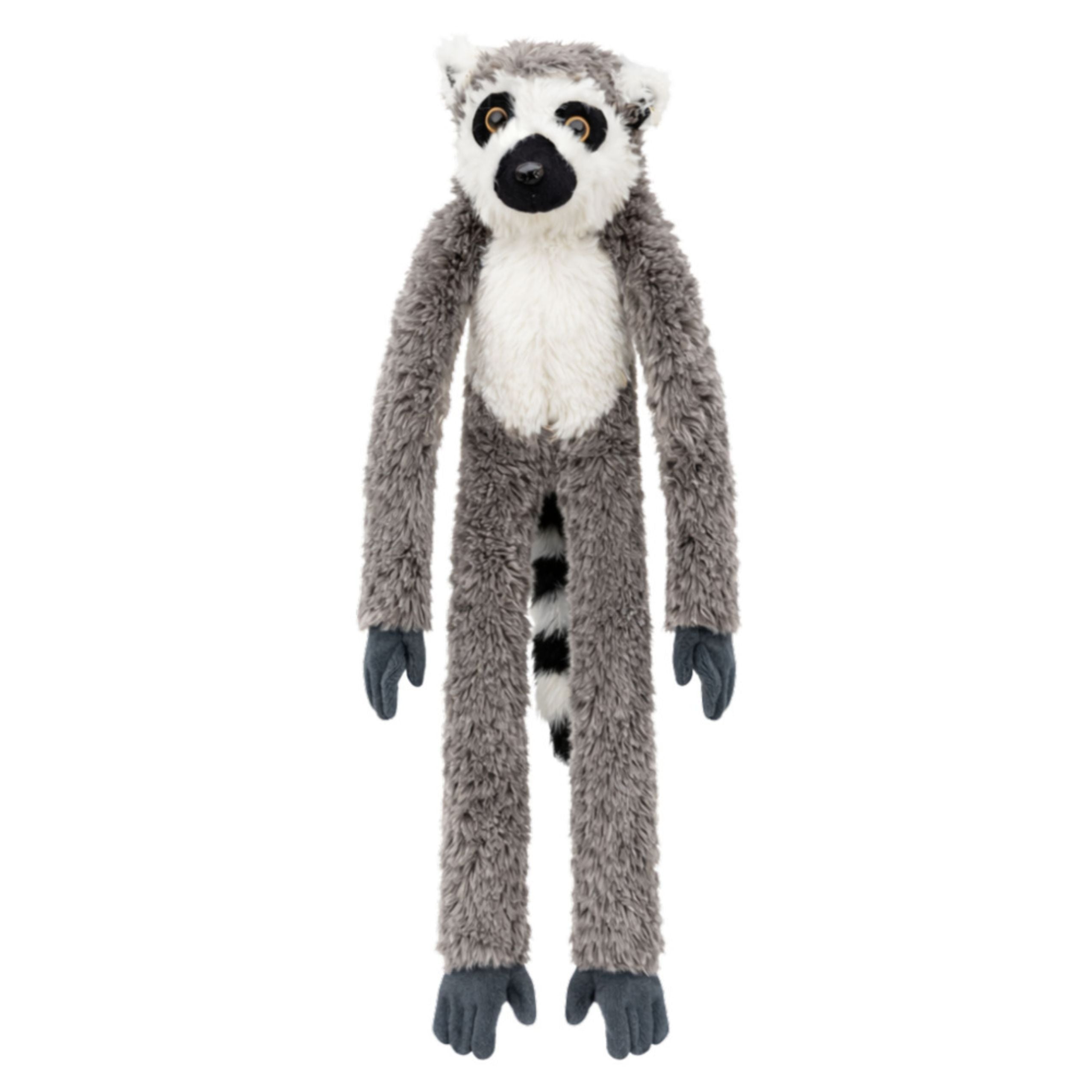 Plush Lemur Mascot Cuddly Toy Paws With Velcro For Hanging 50 Cm
