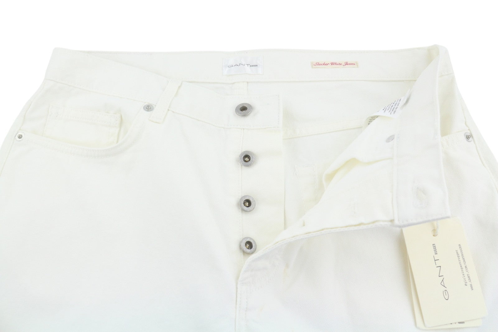 Jeans Rugger Slacker Vit