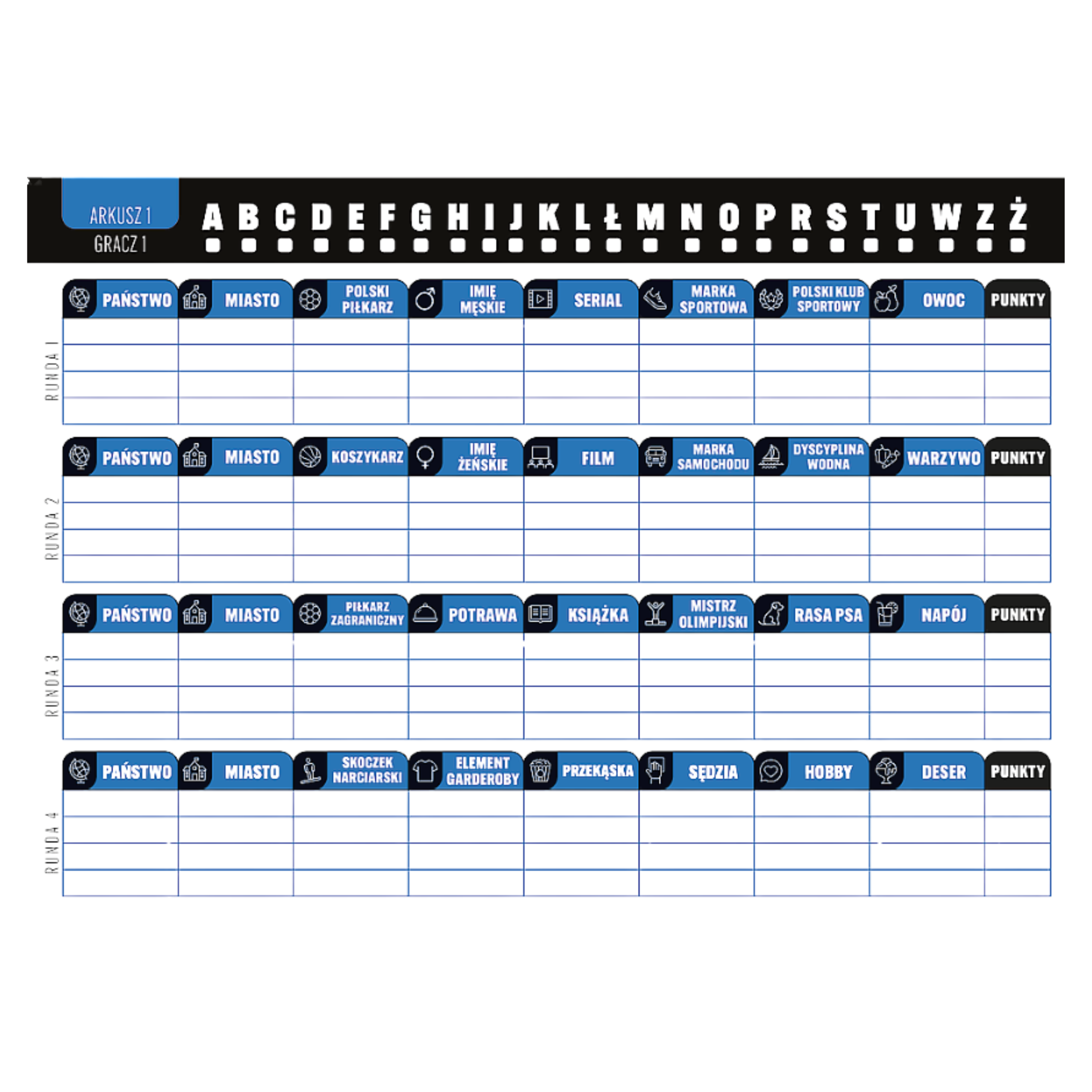 Countries-cities – Sport Edition - Trefl 30067