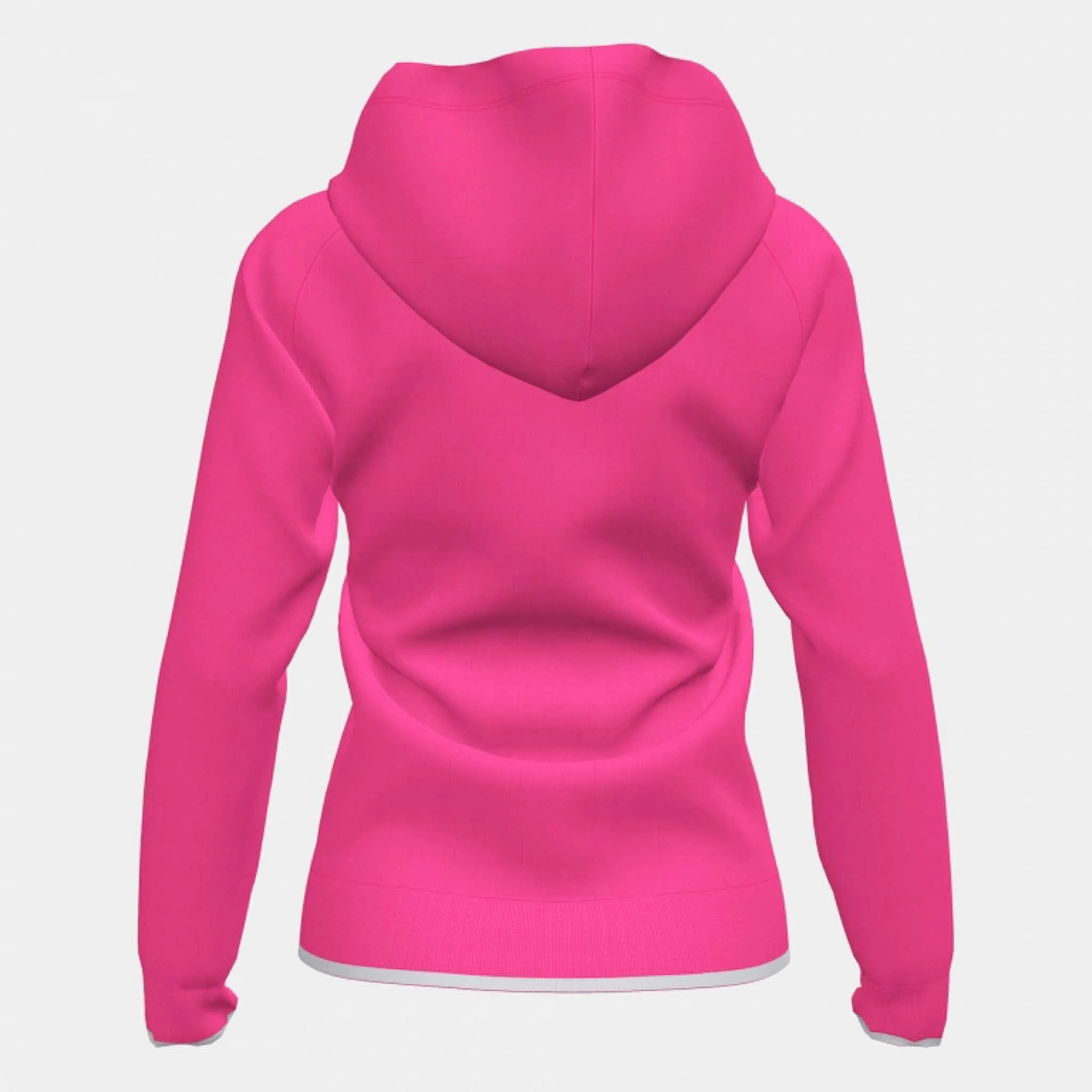 Mikina Joma supernova bunda fluor ružovo-biela 2xs