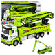 Concrete Pump Truck With Lights Sounds Water Drive 1:40