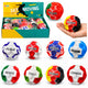 Foam Ball With Dimples For Bouncing Anti-stress Flag 7cm