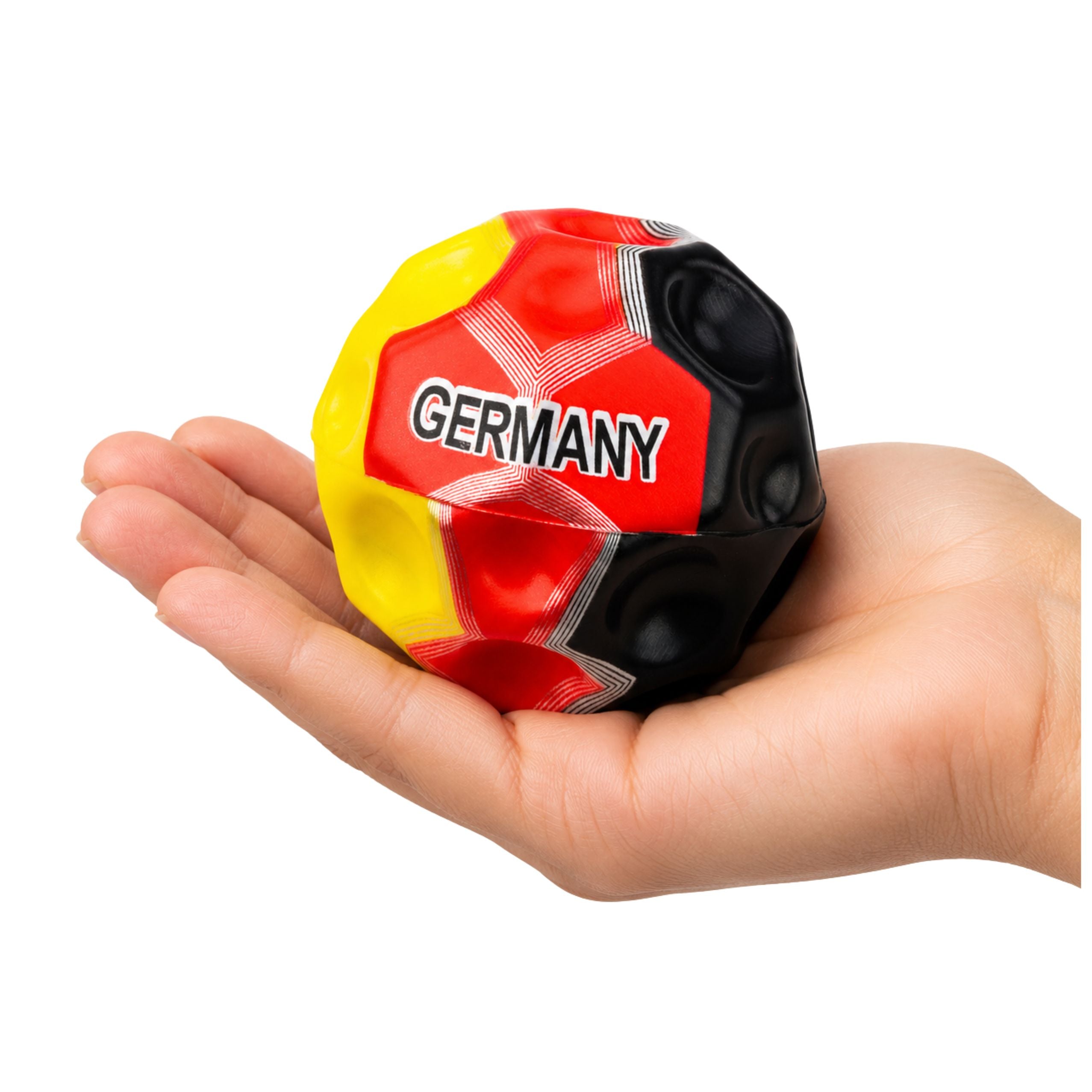Foam Ball With Dimples For Bouncing Anti-stress Flag 7cm