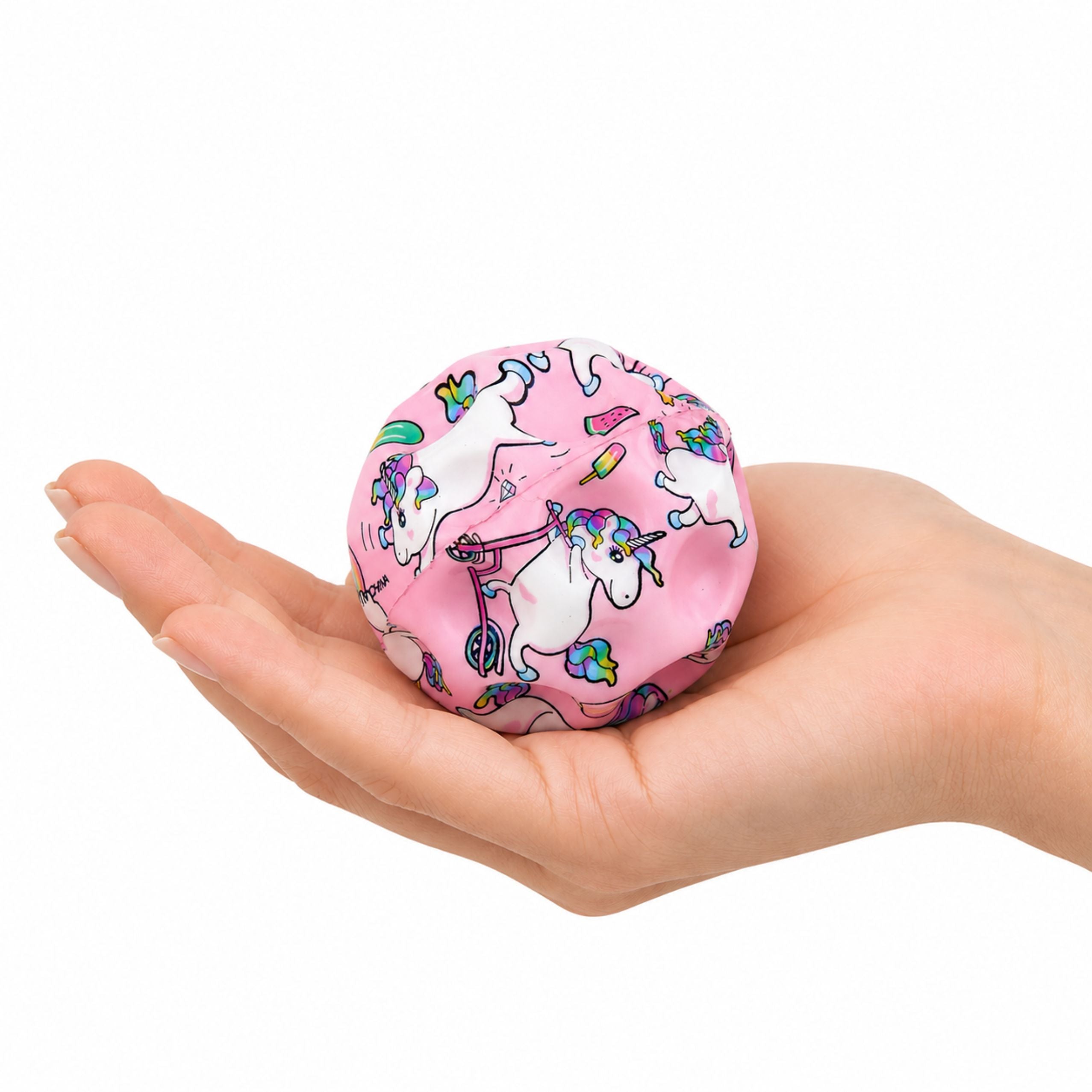 Foam Ball With Dimples For Bouncing Anti-stress Unicorns 7cm