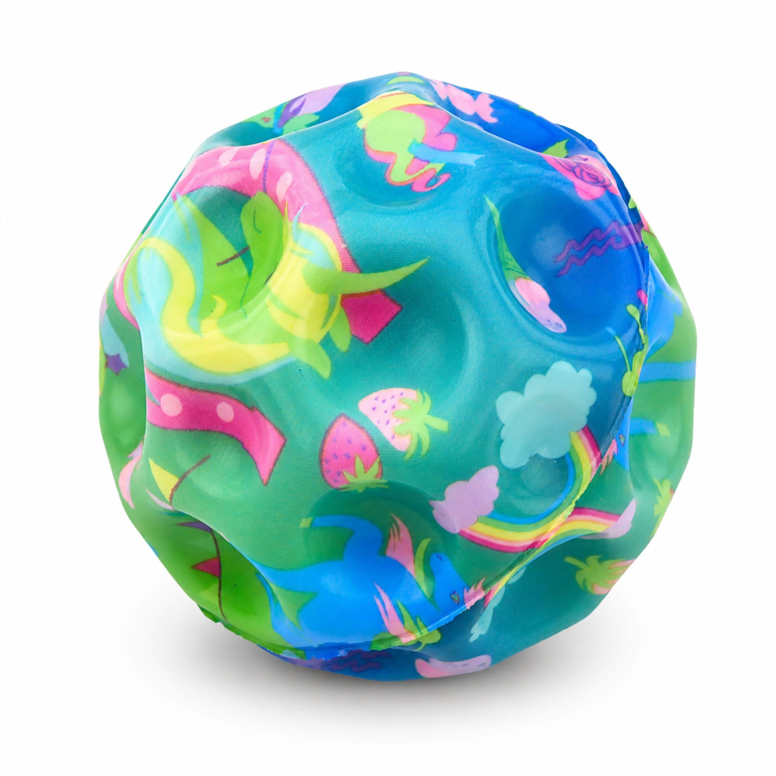 Foam Ball With Dimples For Bouncing Anti-stress Unicorns 7cm